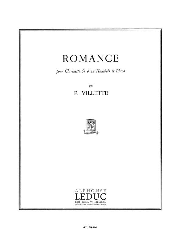 Pierre Villette: Romance Op.30